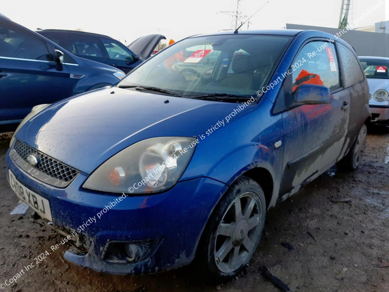 FORD FIESTA ZET 2008. Lot# 38884954. VIN WF0DXXGAJD8A37976. Photo 1